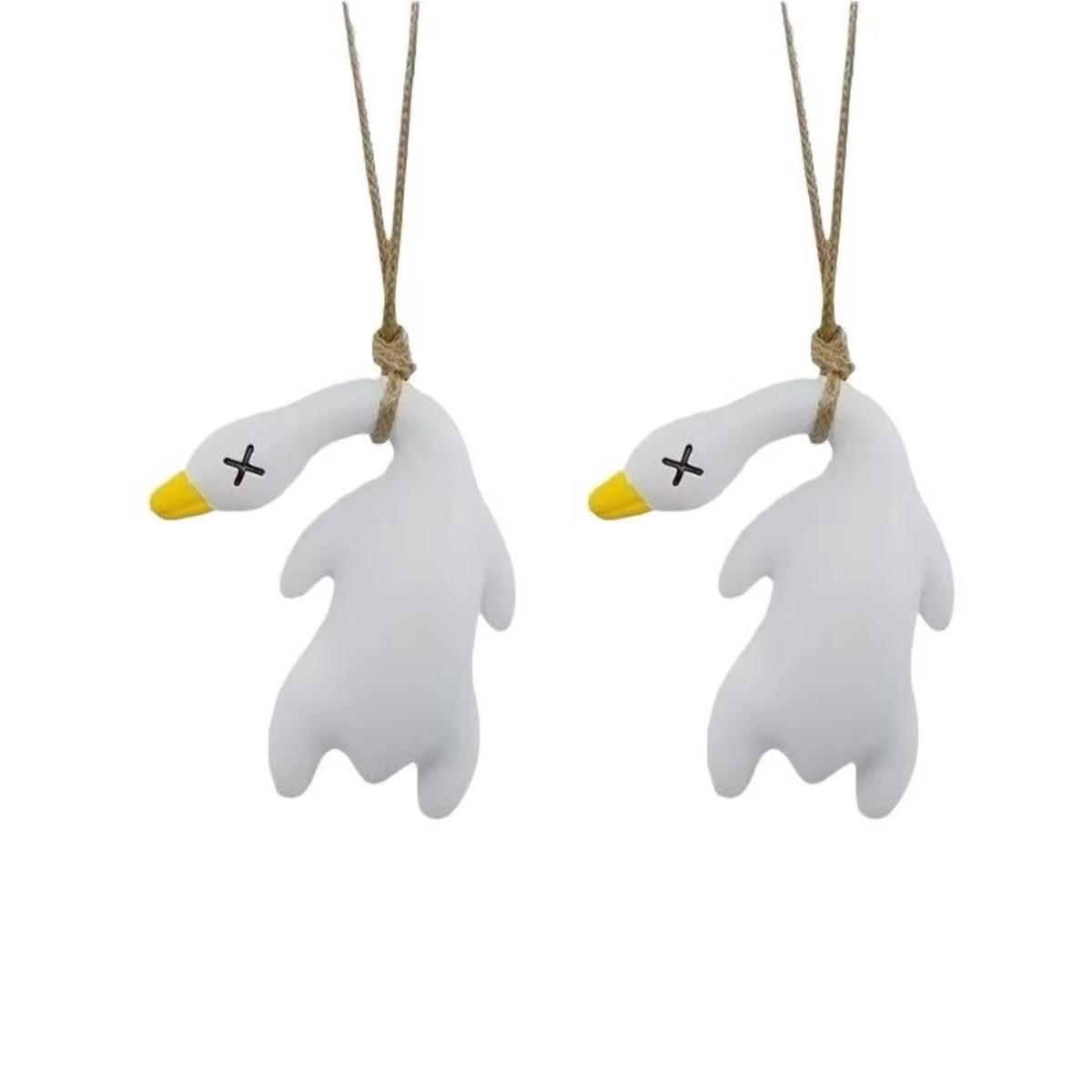 2pcs New Color Change Duck Keychain Fashion Funny Goose Pendants for Bag Car Keyrings Cute Cartoon UV Photochromic Key Chains білий
2pcs New Color Change Duck Keychain Fashion Funny Goose Pendants for Bag Car Keyrings Cute Cartoon UV Photochromic Key Chains білий