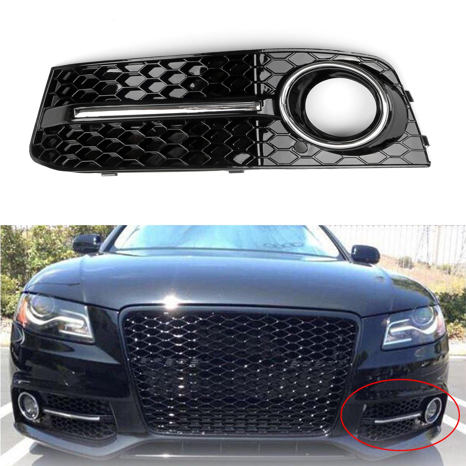 LH Chrome Honey Comb Fog Light Cover Grille Grills For A4 B8 2009-2012
LH Chrome Honey Comb Fog Light Cover Grille Grills For A4 B8 2009-2012