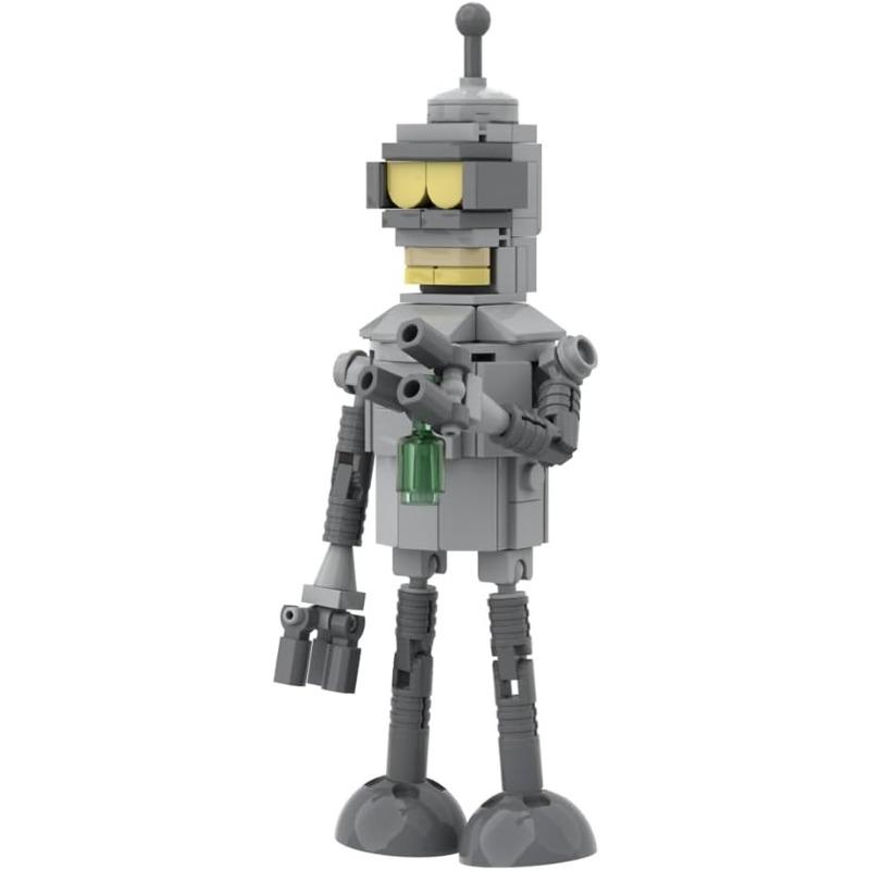 Futurrama Benderr Building Blocks, Robot Popular Comedy Anime Characters Action Figures Dolls Mecha Model Toys, Collectible Gifts for Fans сірий
Futurrama Benderr Building Blocks, Robot Popular Comedy Anime Characters Action Figures Dolls Mecha Model Toys, Collectible Gifts for Fans сірий