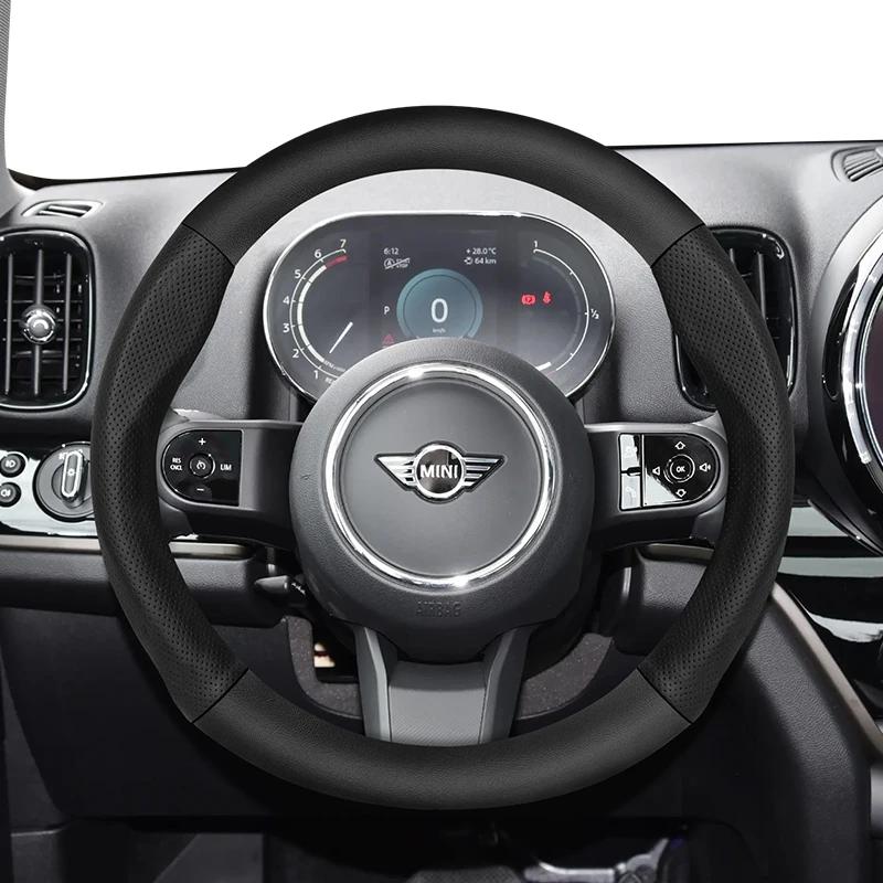 For MINI Perforated Leather & Carbon Fiber Texture Steering Wheel Cover Mini Cooper R56 R50 Countryman R60 U25 Accessories
For MINI Perforated Leather & Carbon Fiber Texture Steering Wheel Cover Mini Cooper R56 R50 Countryman R60 U25 Accessories