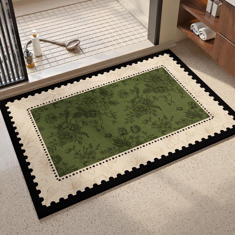 Diatom Mud Quick-Dry Non-Slip Bathroom Mat: French Style, Water Absorbing, Dirt Resistant, Easy Clean. 40x60cm Crystal Fleece Thickened
Diatom Mud Quick-Dry Non-Slip Bathroom Mat: French Style, Water Absorbing, Dirt Resistant, Easy Clean. 40x60cm Crystal Fleece Thickened