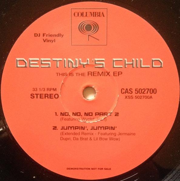 12inch Record DESTINY S CHILD - This Is The Remix EP CAS502700 COLUMBIA 2002 UK Rap & Hip-Hop/R&B Used
12inch Record DESTINY S CHILD - This Is The Remix EP CAS502700 COLUMBIA 2002 UK Rap & Hip-Hop/R&B Used