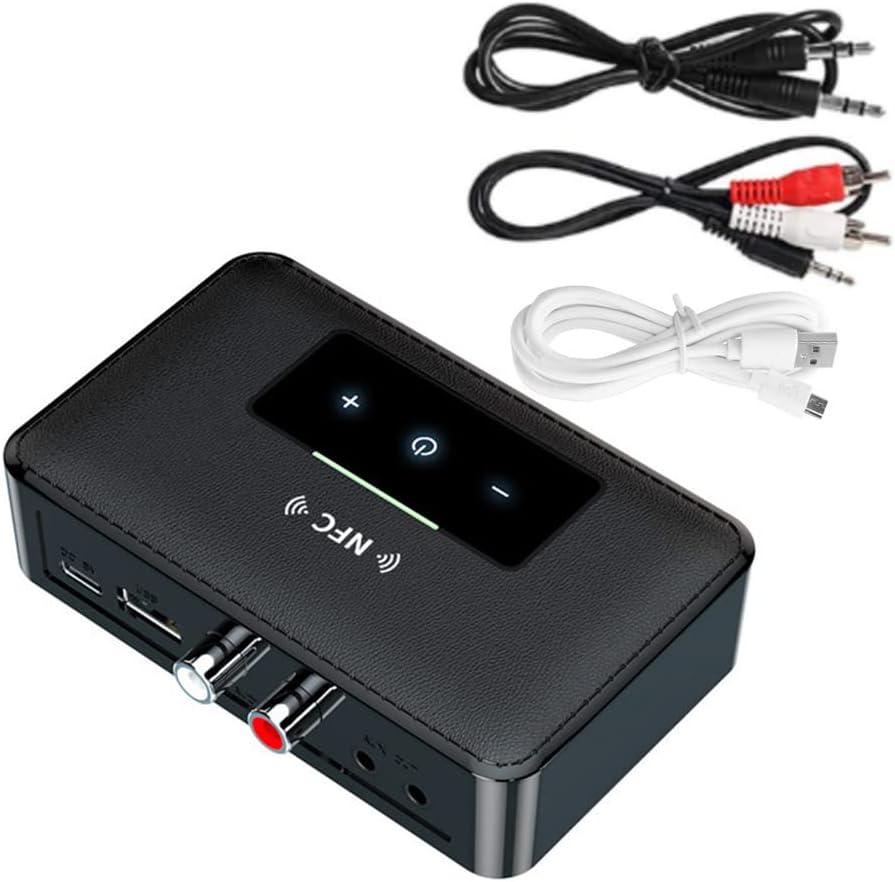 NFC Бездротовий Bluetooth 5.0 Передавач Приймач 3,5 мм AUX HiFi Музика Стерео Аудіоадаптер 10.5*6.5*2.5cm чорний
NFC Бездротовий Bluetooth 5.0 Передавач Приймач 3,5 мм AUX HiFi Музика Стерео Аудіоадаптер 10.5*6.5*2.5cm чорний