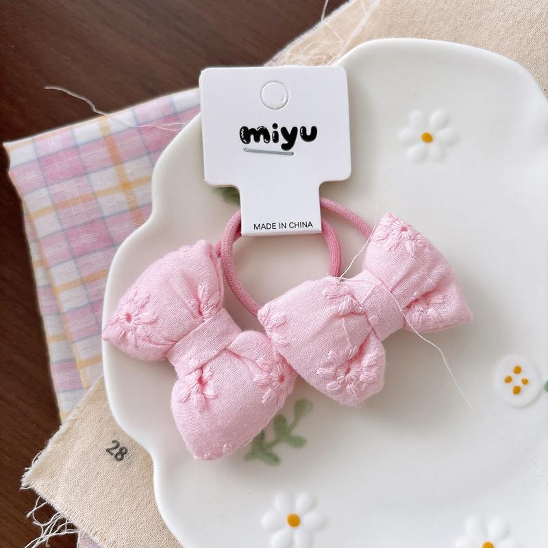 Bow Hair Ties Elastic Ponytail Holders for Children Cute Scrunchie Sweet Girl Soft Ribbon Butterfly Knot Hairband Hair Rope Headwear Styling Accessory Embroidery
Bow Hair Ties Elastic Ponytail Holders for Children Cute Scrunchie Sweet Girl Soft Ribbon Butterfly Knot Hairband Hair Rope Headwear Styling Accessory Embroidery