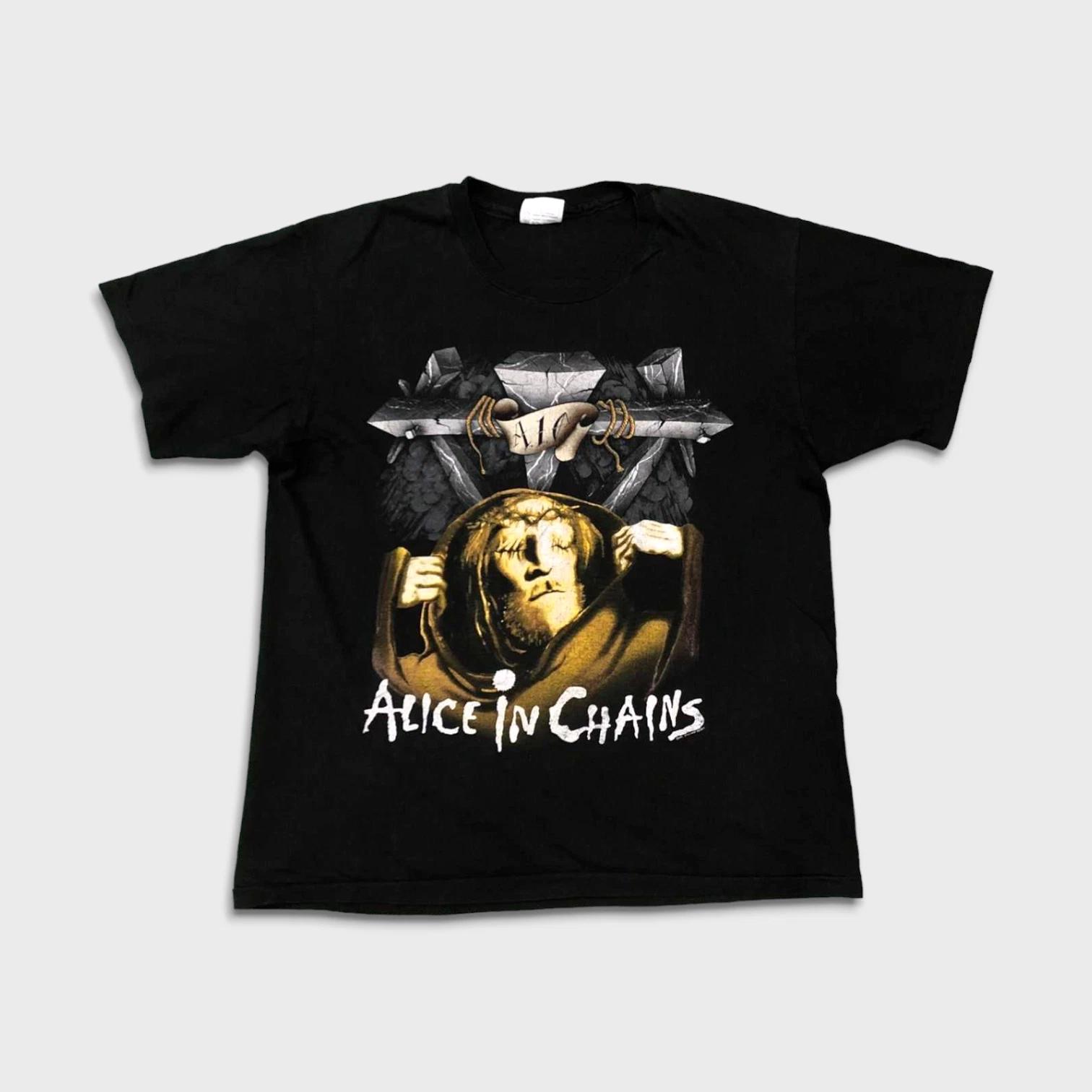 Vintage 1991 Alice In Chains T Shirt Mens Medium Black Bleed The Freak Band Tee S
Vintage 1991 Alice In Chains T Shirt Mens Medium Black Bleed The Freak Band Tee S