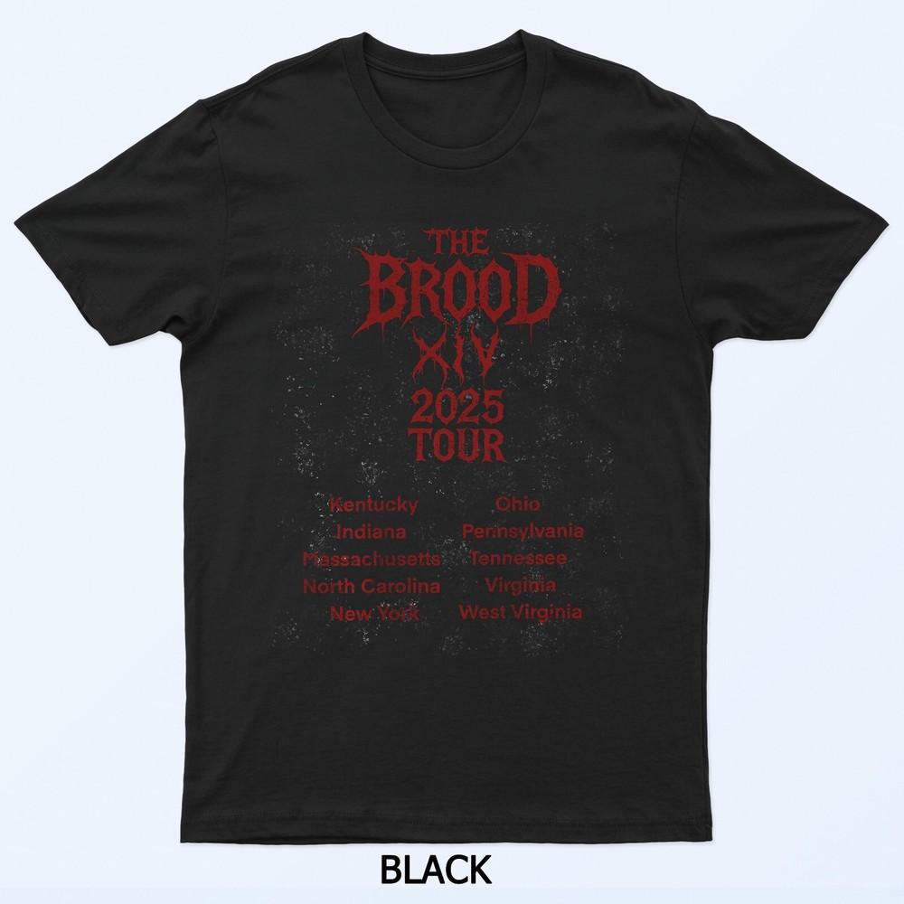 The Brood XIV 2025 tour T-Shirt M
The Brood XIV 2025 tour T-Shirt M