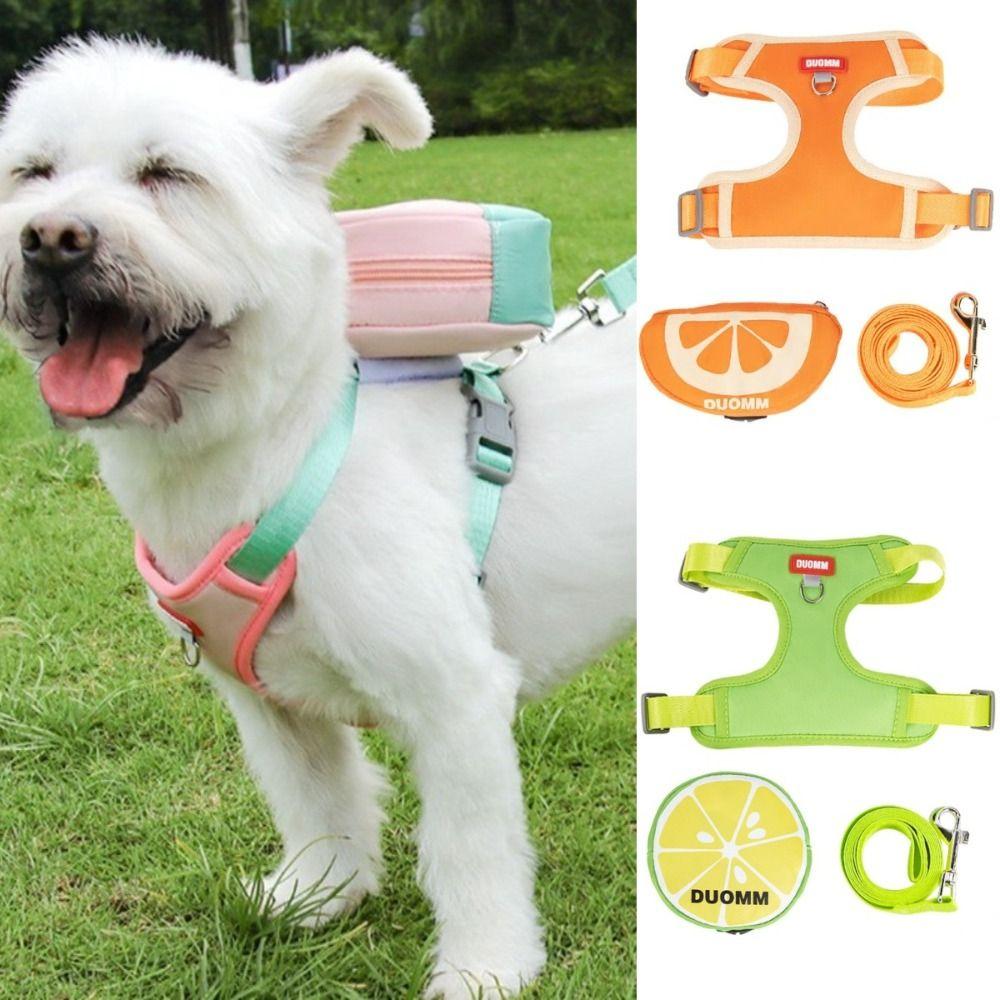 Soft Fruit Dog Backpack Cute Cat Harness and Leash Set for Small to Medium Dogs XS рожевий
Soft Fruit Dog Backpack Cute Cat Harness and Leash Set for Small to Medium Dogs XS рожевий