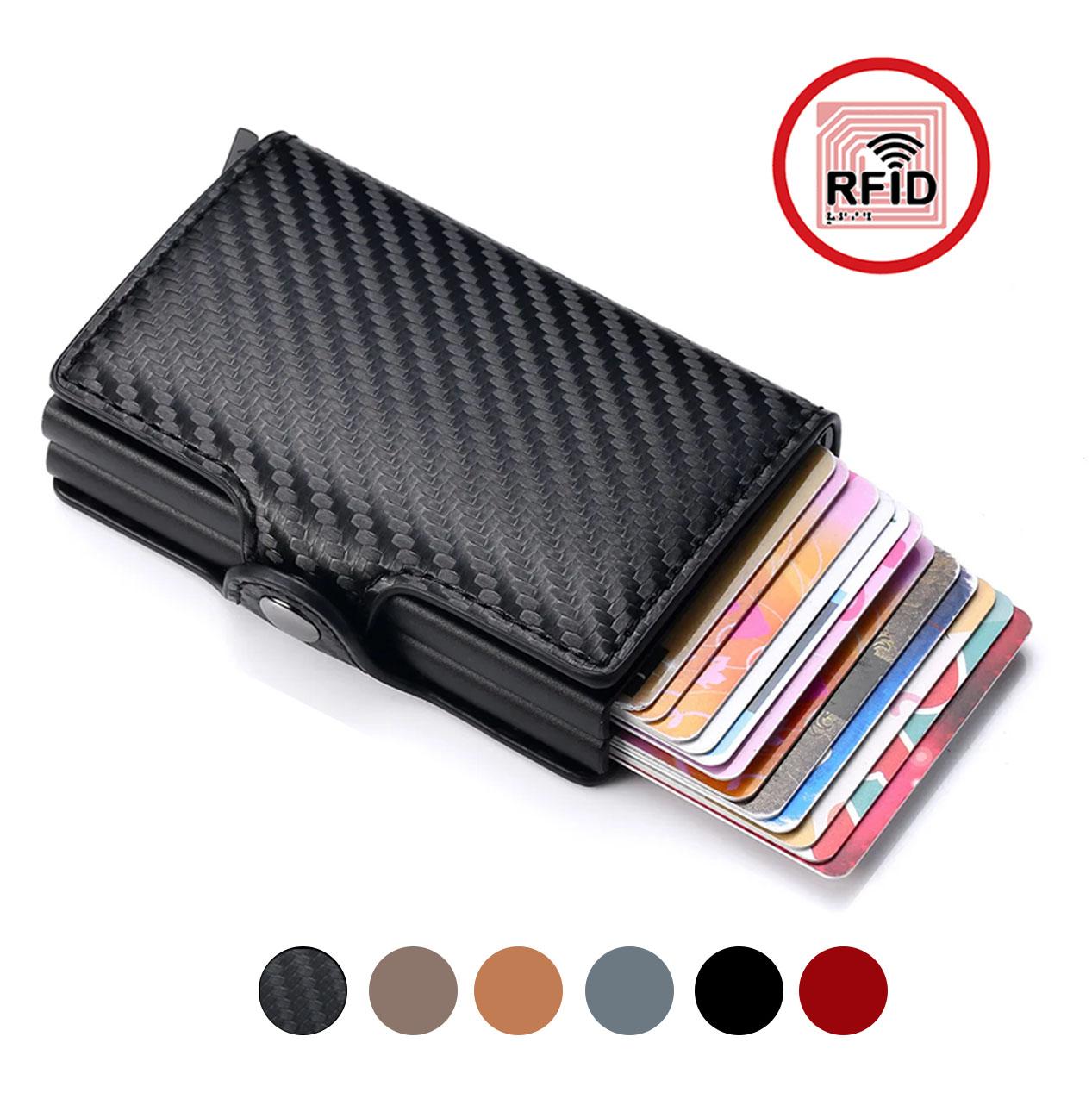Rfid Men Card Wallets Carbon Fiber Slim Mini Wallet 14 Card Holders Small Money Bag Male Purses
Rfid Men Card Wallets Carbon Fiber Slim Mini Wallet 14 Card Holders Small Money Bag Male Purses