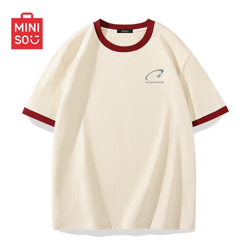 MINISO Men s Color-block Crew Neck T-Shirt 3XL
MINISO Men s Color-block Crew Neck T-Shirt 3XL