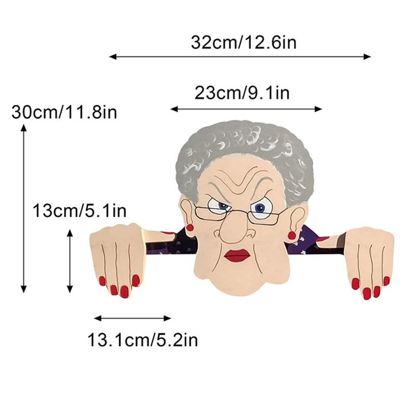 1PC Binoculars Outdoor for Meddlesome Playful Garden 2D Courtyard Ornaments Creative Fence Decoration Old Man & Lady
1PC Binoculars Outdoor for Meddlesome Playful Garden 2D Courtyard Ornaments Creative Fence Decoration Old Man & Lady