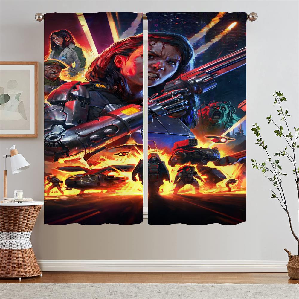 Phantom Fury Shade Curtain Tiebacks Kitchen Curtains Curtains for Living Room Bedroom Decoration Blinds Tulle in Kitchen Blind W50xH70cmx2pcs-CL
Phantom Fury Shade Curtain Tiebacks Kitchen Curtains Curtains for Living Room Bedroom Decoration Blinds Tulle in Kitchen Blind W50xH70cmx2pcs-CL