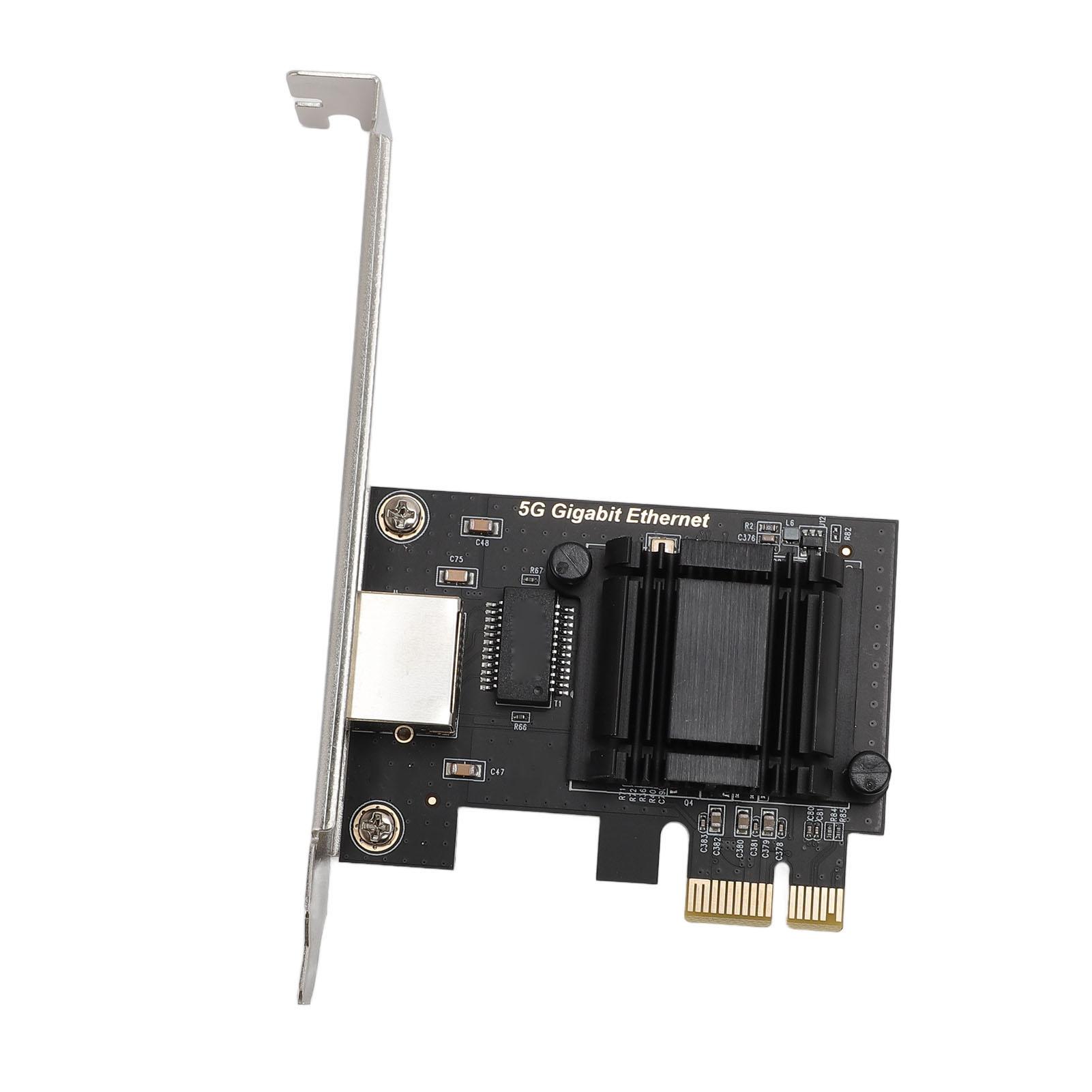 Адаптер мережевої карти PCIe 5 Гбіт/с високої швидкості PCIe до CNetwork для Win 10 11 для Linux
Адаптер мережевої карти PCIe 5 Гбіт/с високої швидкості PCIe до CNetwork для Win 10 11 для Linux