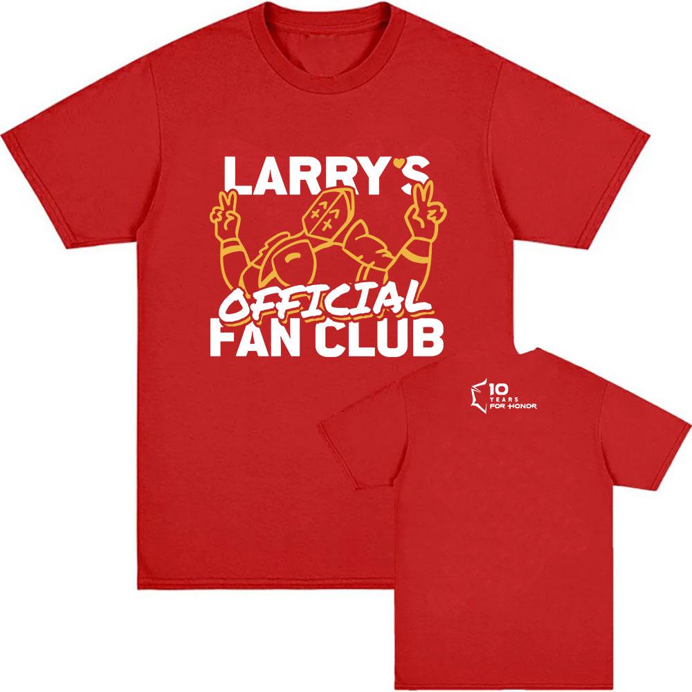 For Honor T-Shirt Larry s Fan Club Graphic Tshirts Short Sleeve Cotton Summer Tees Unisex Streetwear Print Men Tops XXL червоний
For Honor T-Shirt Larry s Fan Club Graphic Tshirts Short Sleeve Cotton Summer Tees Unisex Streetwear Print Men Tops XXL червоний