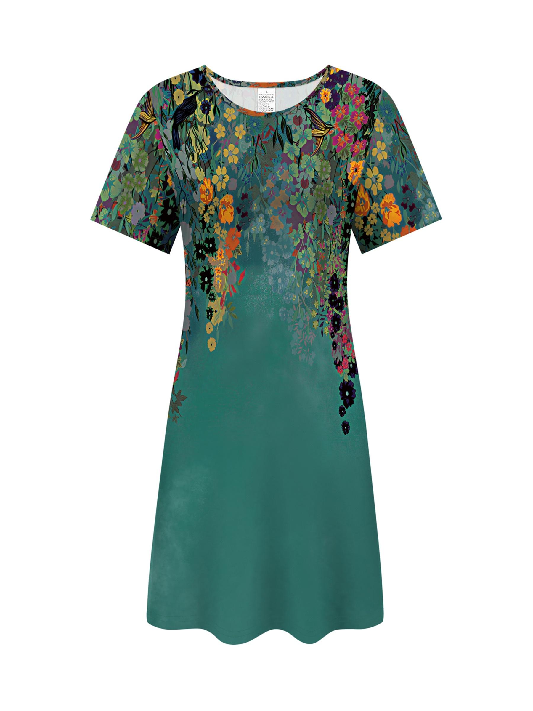 2D Printed Ethnic Fashion Elegant Vacation Abstract Painting Small Floral Patterns with Flowers And Plant Leaves. Full Print Breathable Round Neck Sho 2XL дубильна кора
2D Printed Ethnic Fashion Elegant Vacation Abstract Painting Small Floral Patterns with Flowers And Plant Leaves. Full Print Breathable Round Neck Sho 2XL дубильна кора
