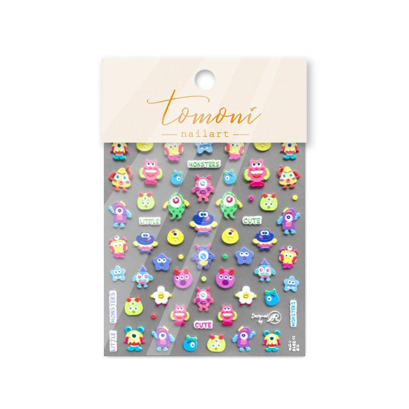 Big Eyes Tomoni Embossed Adhesive Nail Sticker Little Monster 2916((Relief))
Big Eyes Tomoni Embossed Adhesive Nail Sticker Little Monster 2916((Relief))