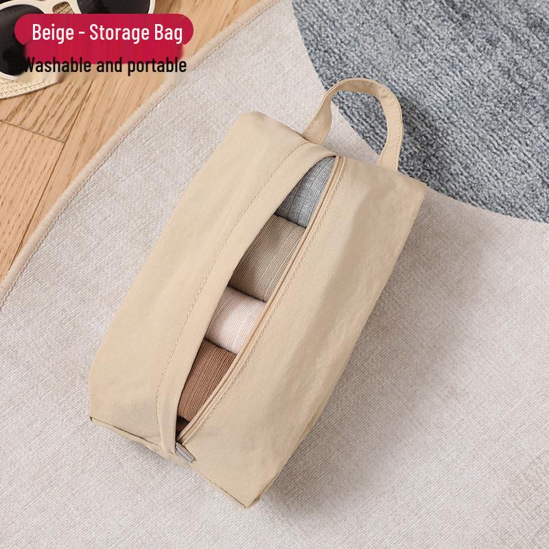 Portable Travel Organizer for Underwear, Socks, Clothing, and Sundries
Portable Travel Organizer for Underwear, Socks, Clothing, and Sundries