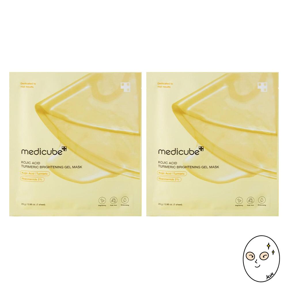 MEDICUBE Гель-маска з койєвою кислотою та куркумою – 28г 2PCS
MEDICUBE Гель-маска з койєвою кислотою та куркумою – 28г 2PCS