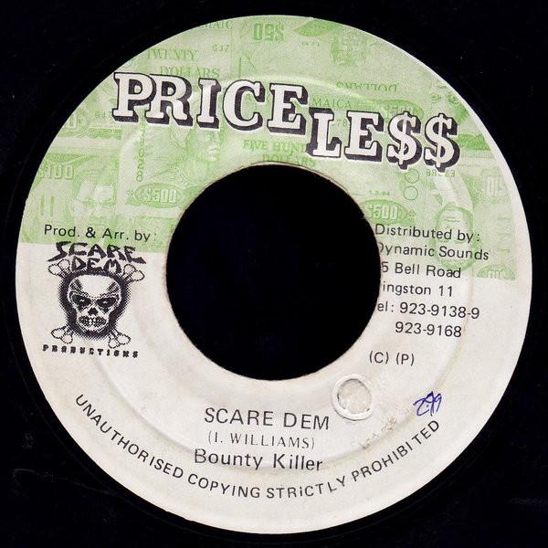 7inch Record BOUNTY KILLER - Scare Dem NONE Price Less Jamaica Reggae, Ska & Dub Used
7inch Record BOUNTY KILLER - Scare Dem NONE Price Less Jamaica Reggae, Ska & Dub Used