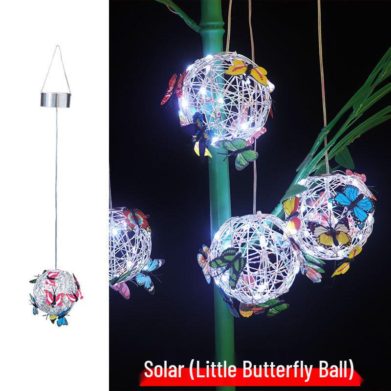 Светодиодный солнечный светильник-бабочка в форме дерева - садовая декоративная подвесная сфера
Светодиодный солнечный светильник-бабочка в форме дерева - садовая декоративная подвесная сфера