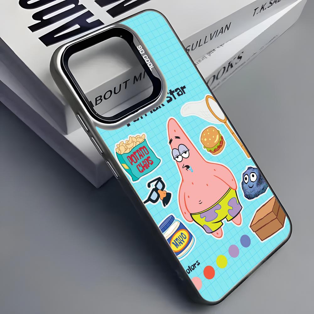 Funny S-SpongeBob Phone Case For iPhone 16 15 14 13 12 11 Pro Max Grey Black Matte Laser Metallic Aurora Funda iphone14
Funny S-SpongeBob Phone Case For iPhone 16 15 14 13 12 11 Pro Max Grey Black Matte Laser Metallic Aurora Funda iphone14