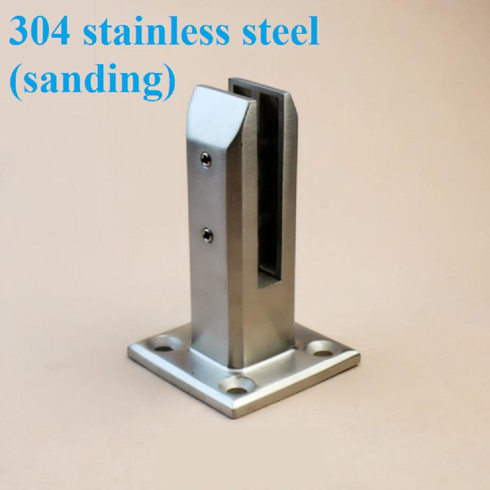 95*95*160mm Glass Clip Balustrade FloorHolder Glass Pool