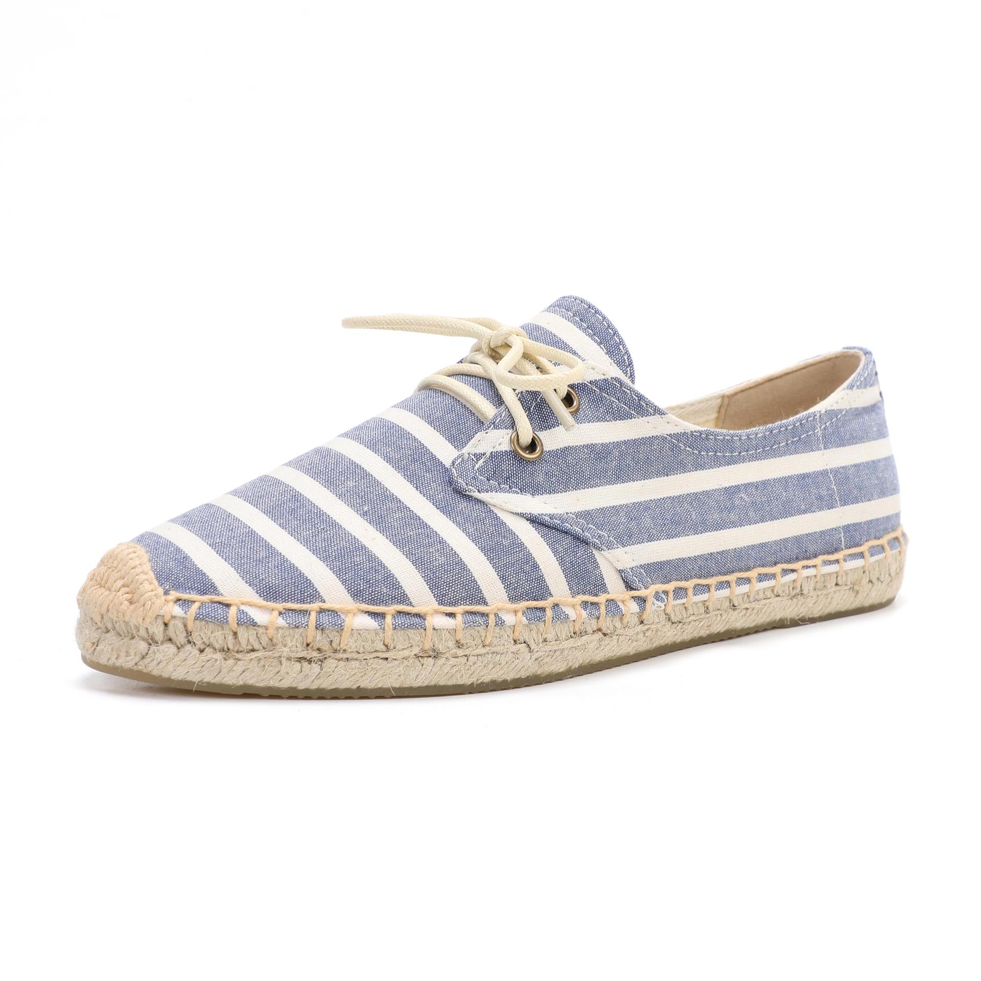 Women s Casual Canvas Lace-Up Hemp Sole Shoes - Breathable Flats US 8
Women s Casual Canvas Lace-Up Hemp Sole Shoes - Breathable Flats US 8