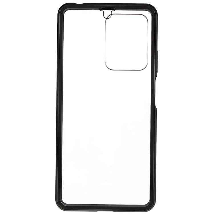 For Xiaomi Redmi Note 12 Pro 5G/Note 12 Pro Speed 5G/Poco X5 Pro 5G Double-sided Tempered Glass Phone Case Magnetic Metal Frame Clear Cover Black
For Xiaomi Redmi Note 12 Pro 5G/Note 12 Pro Speed 5G/Poco X5 Pro 5G Double-sided Tempered Glass Phone Case Magnetic Metal Frame Clear Cover Black