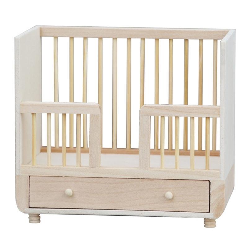 Ляльковий будиночок Модель ліжечка Реалістичний Ляльковий будиночок Дерев яне ліжечко Реалістична Гра Одинарне Реалістичне 1:12 Модель Маленький Розмір Іграшка 1
Ляльковий будиночок Модель ліжечка Реалістичний Ляльковий будиночок Дерев яне ліжечко Реалістична Гра Одинарне Реалістичне 1:12 Модель Маленький Розмір Іграшка 1