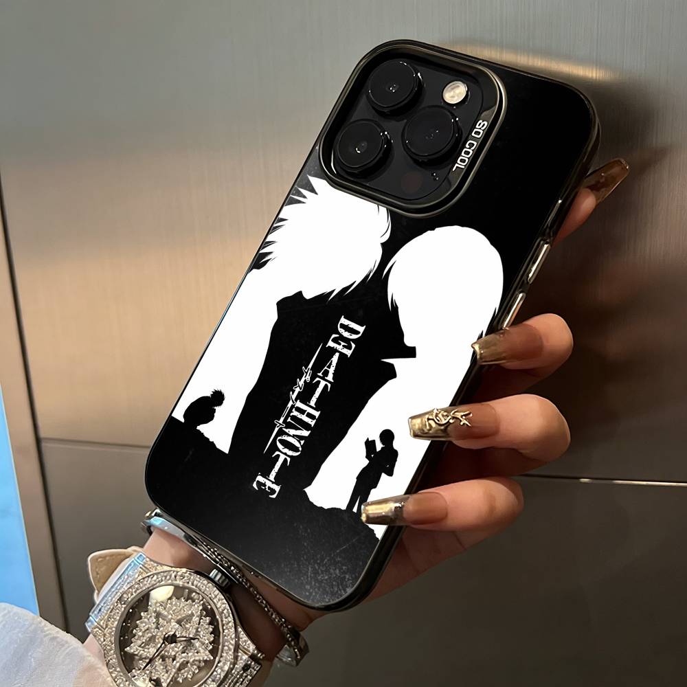 D-Death- Note- Classic anime For iPhone 17 16 15 14 13 12 11 Pro Max XS 17 Air Silicone Colored Silver Bumper Cover iPhone13ProMax
D-Death- Note- Classic anime For iPhone 17 16 15 14 13 12 11 Pro Max XS 17 Air Silicone Colored Silver Bumper Cover iPhone13ProMax