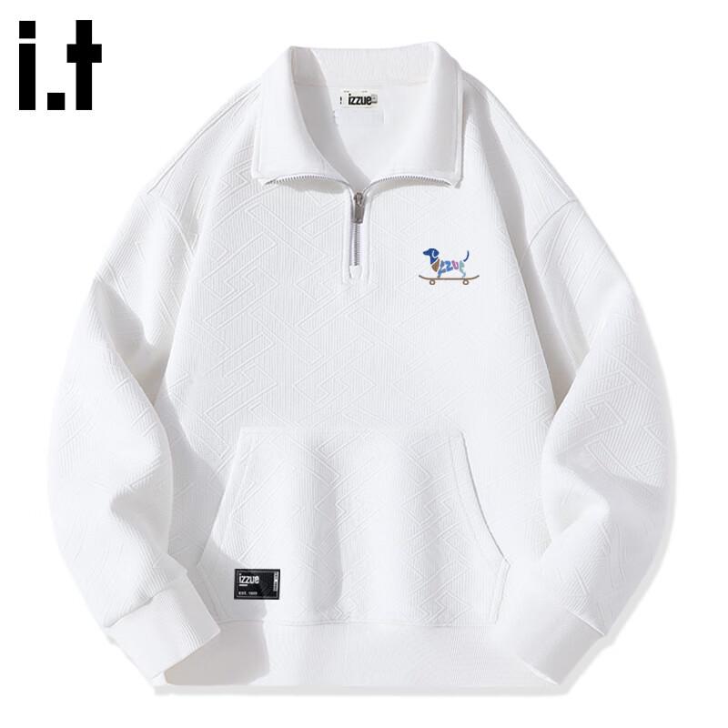 Izzueit Men s Jacquard Stand-Collar Sweatshirt M
Izzueit Men s Jacquard Stand-Collar Sweatshirt M