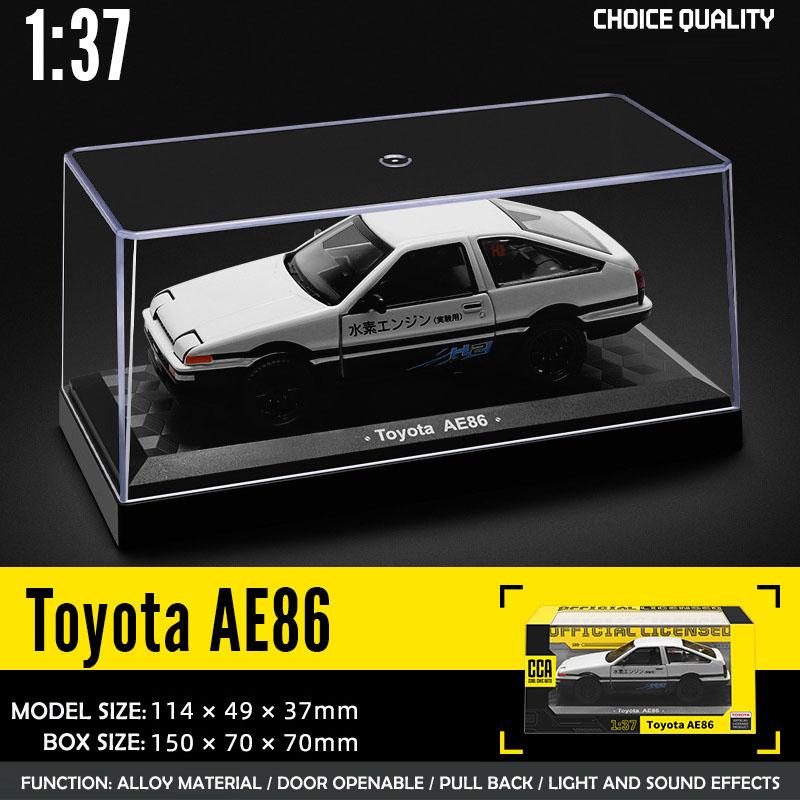 Diecast Alloy Car Model of 1:37 Toyota AE86 Collectiob Miniature Voiture with Display Base Home Decor Children Boy Car Toy Gift
Diecast Alloy Car Model of 1:37 Toyota AE86 Collectiob Miniature Voiture with Display Base Home Decor Children Boy Car Toy Gift