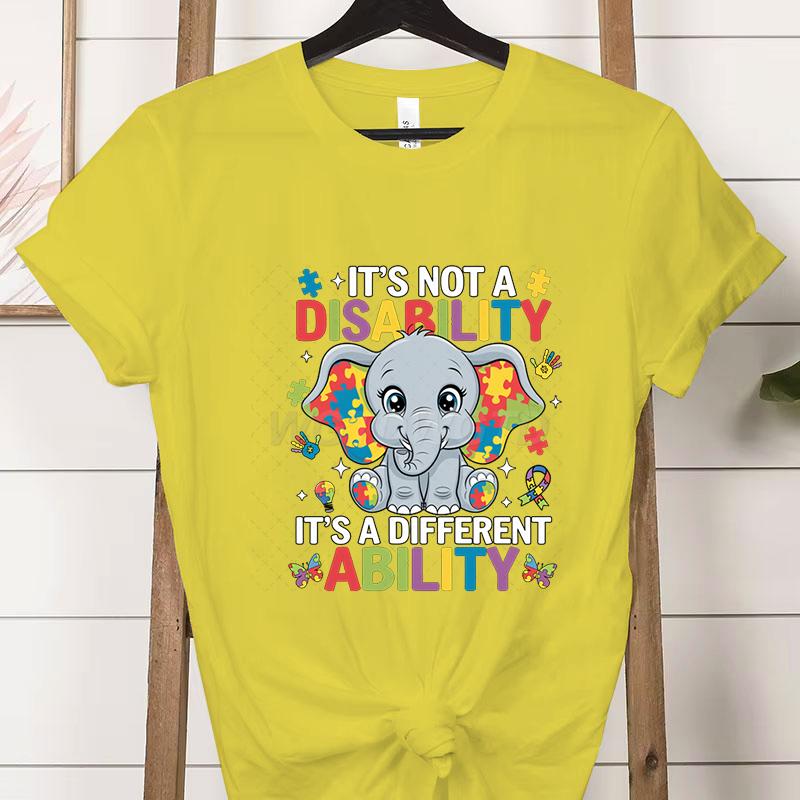 Это Другая Способность Футболка Учителя Аутизма Осведомленность об Аутизме Мультяшный Дизайн Женские Футболки Подарок для Специального Образования Классические Топы 3XL
Это Другая Способность Футболка Учителя Аутизма Осведомленность об Аутизме Мультяшный Дизайн Женские Футболки Подарок для Специального Образования Классические Топы 3XL