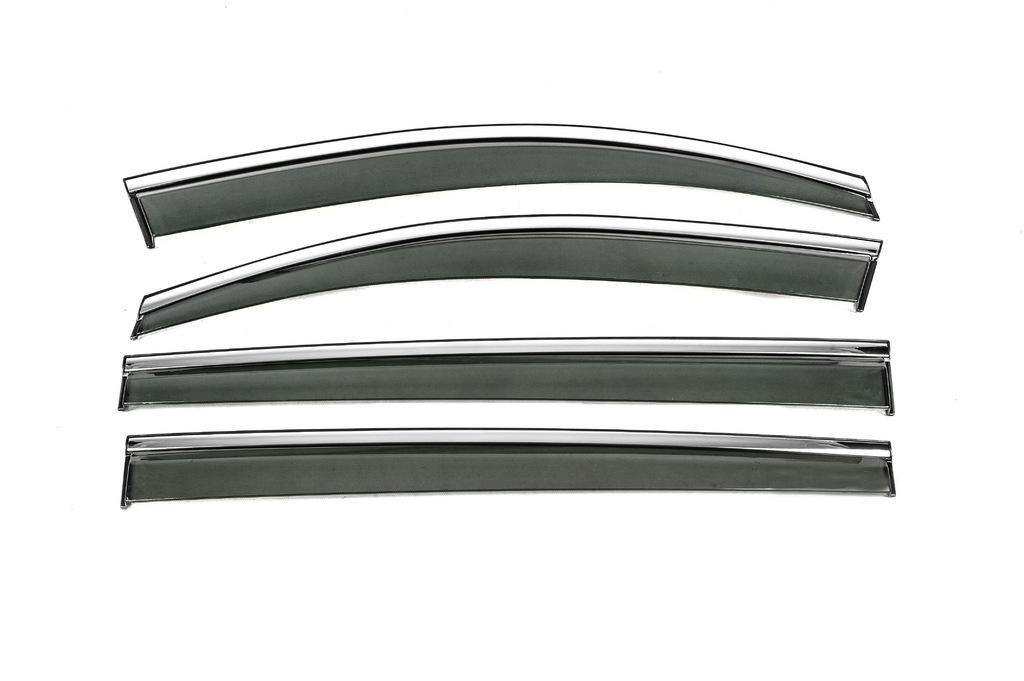Wind deflectors with chrome Niken Luxury (4 things) for Volkswagen Touran 2015-rr
Wind deflectors with chrome Niken Luxury (4 things) for Volkswagen Touran 2015-rr
