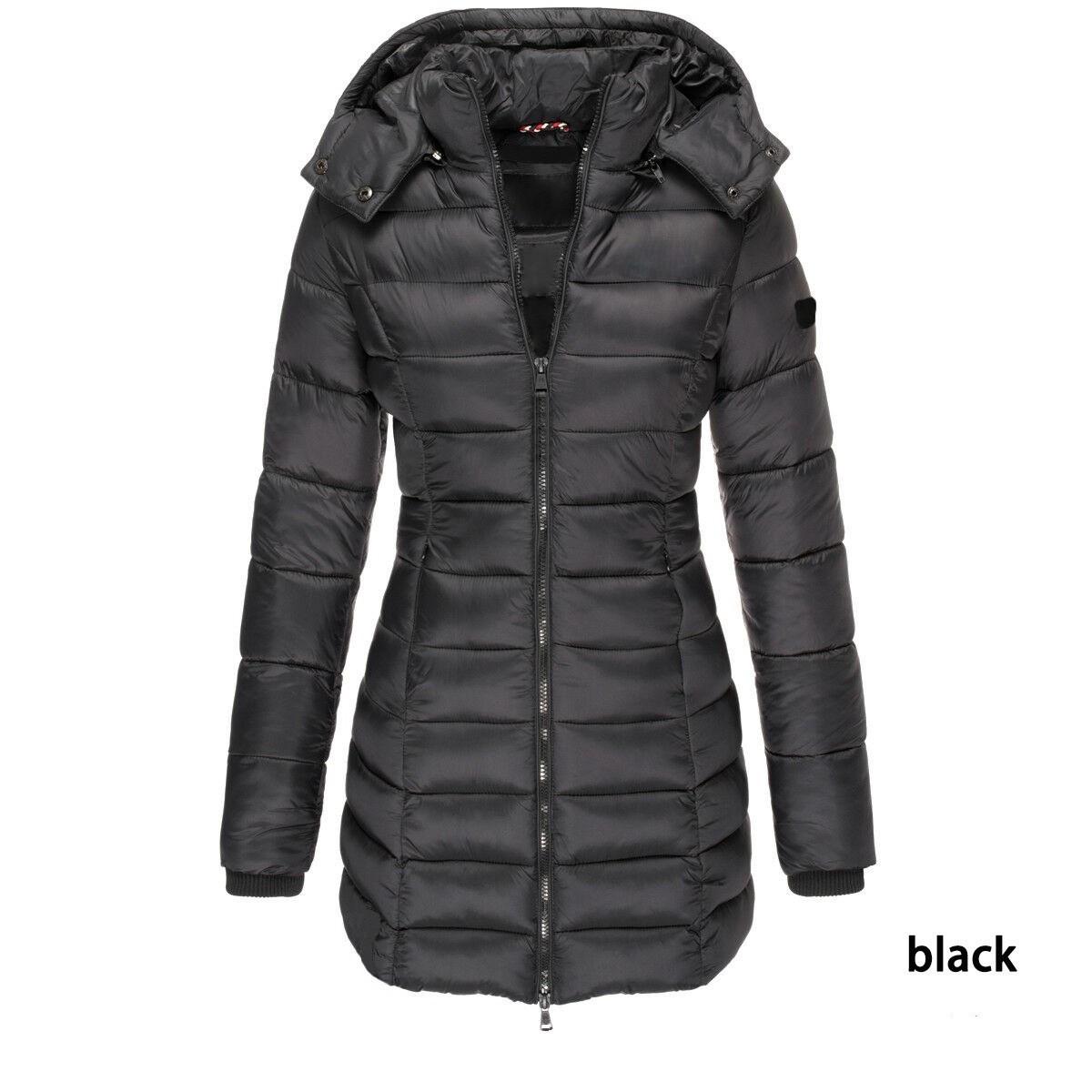 Women Winter Zipper Hooded Jackets Long Sleeve Warm Padded Jackets Slim Parka Female Portable Outwear 3XL
Women Winter Zipper Hooded Jackets Long Sleeve Warm Padded Jackets Slim Parka Female Portable Outwear 3XL
