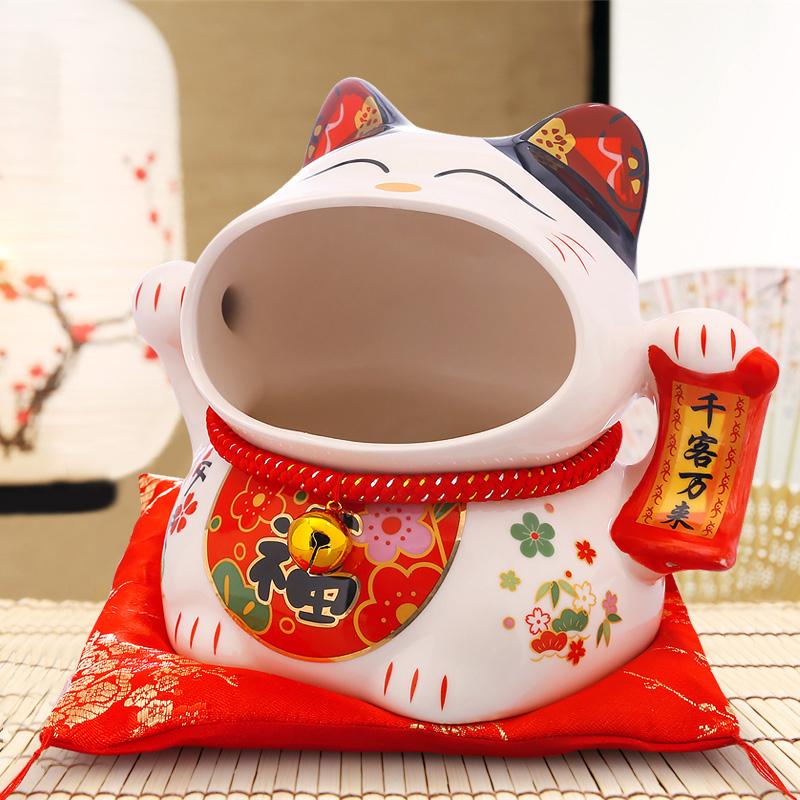8-дюймовая керамическая коробка конфет Maneki Neko, копилка для кошек с удачей, банка для хранения закусок с изображением кошек с удачей
8-дюймовая керамическая коробка конфет Maneki Neko, копилка для кошек с удачей, банка для хранения закусок с изображением кошек с удачей