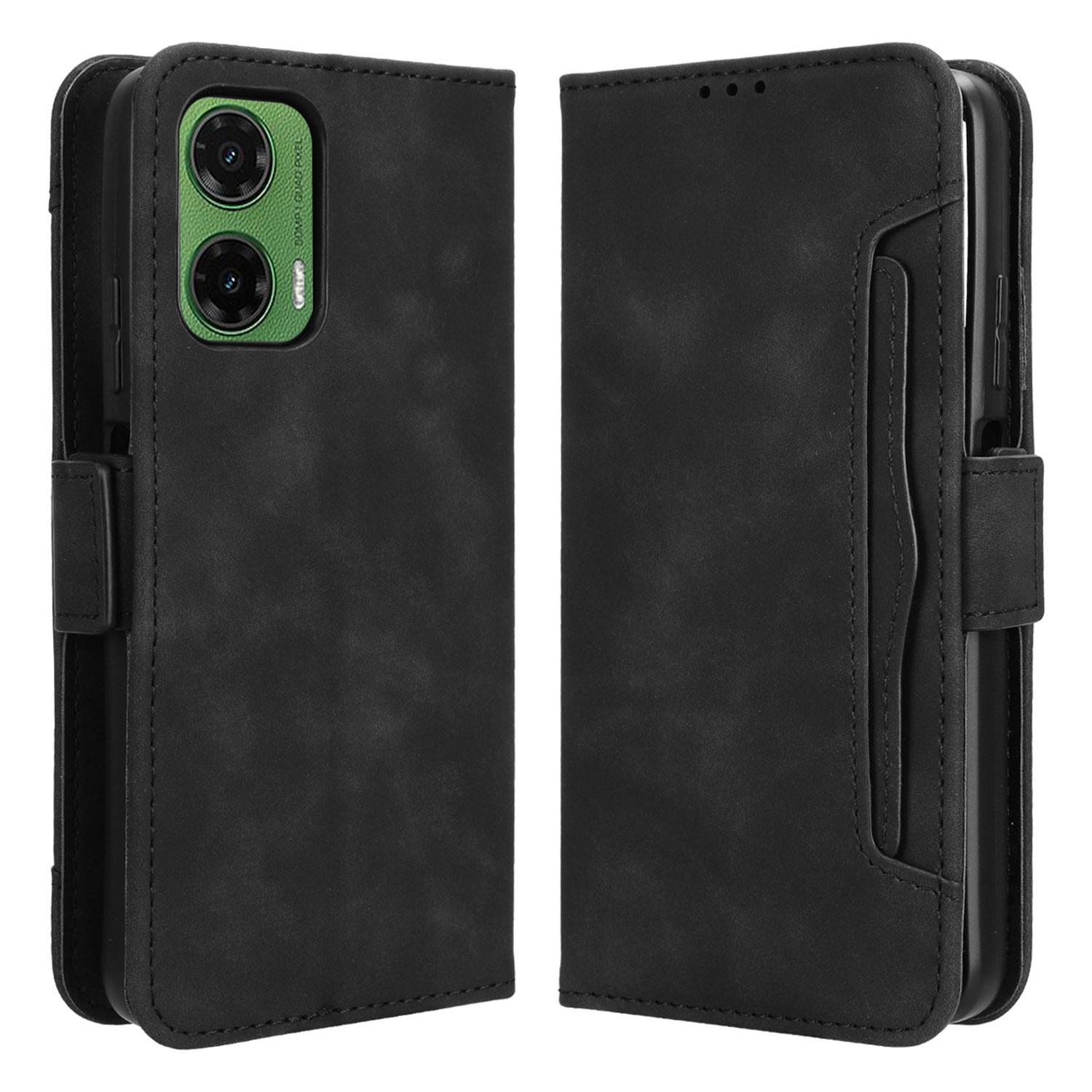 For Motorola Moto G35 5G Leather Case Phone Wallet Cover with Multiple Card Slots Black
For Motorola Moto G35 5G Leather Case Phone Wallet Cover with Multiple Card Slots Black