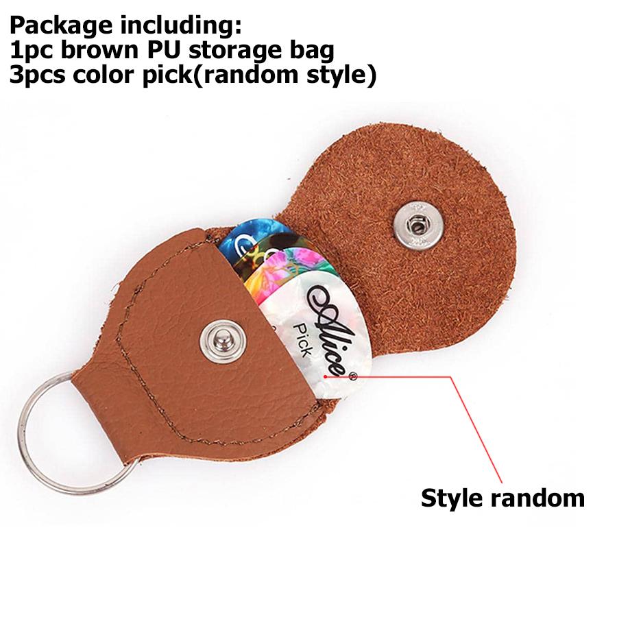 2 Colors Available Foldable Guitar Pick Storage Bag with 3pcs SLL Picks Portable Pick Storage Bag String Instrument Accessories коричневий
2 Colors Available Foldable Guitar Pick Storage Bag with 3pcs SLL Picks Portable Pick Storage Bag String Instrument Accessories коричневий