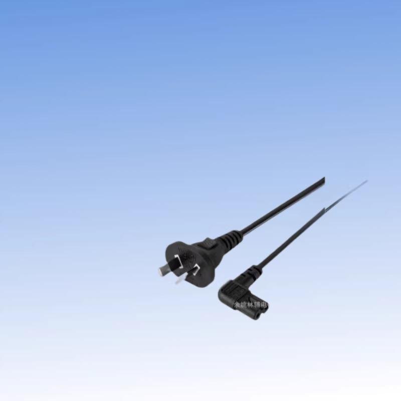 Australian Standard Figure-8 AC Power Cord, 250V, Two-Core Plug 2*1.0
Australian Standard Figure-8 AC Power Cord, 250V, Two-Core Plug 2*1.0