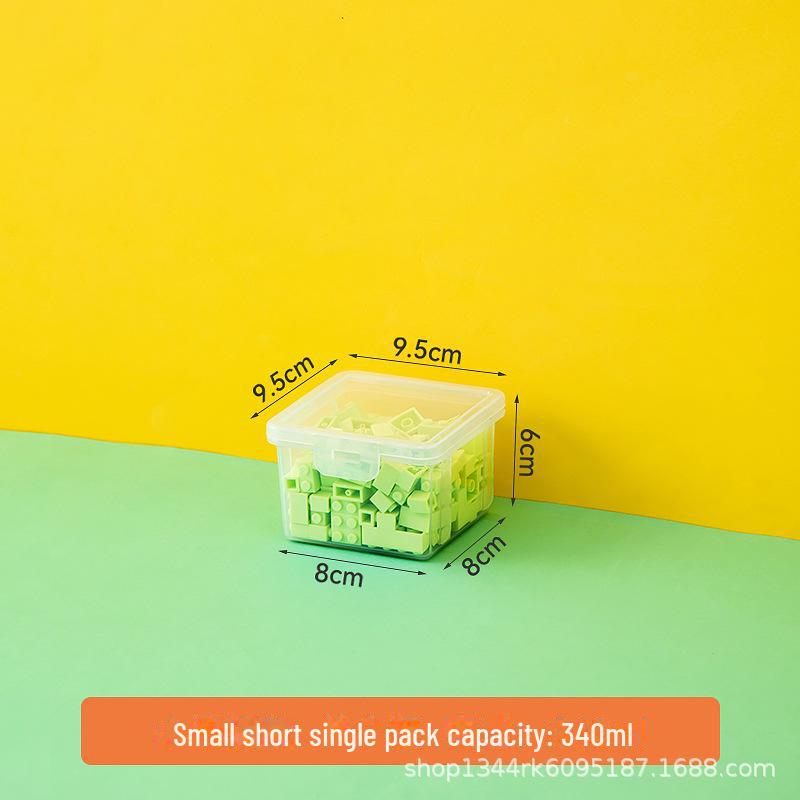 Компактна прозора коробка для зберігання іграшок Lego для організації дитячих блоків Small short
Компактна прозора коробка для зберігання іграшок Lego для організації дитячих блоків Small short