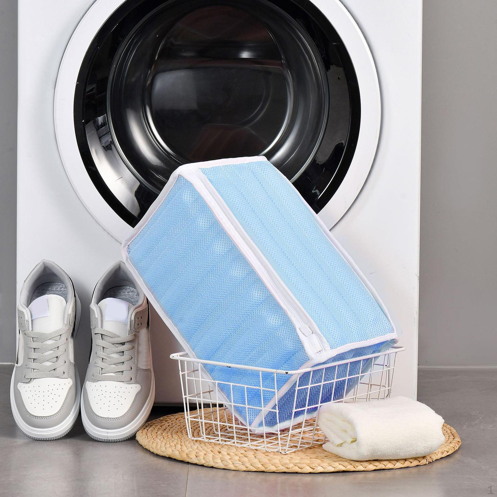 Сітчастий мішок для прання взуття для машинного прання взуття синій
Сітчастий мішок для прання взуття для машинного прання взуття синій