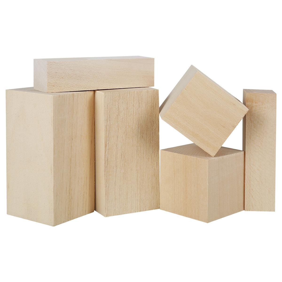 6Pcs Basswood Carving Block Natural Smooth Wood Carving Block Portable Unfinished Wood Block Carving Whittling Art Supplies
6Pcs Basswood Carving Block Natural Smooth Wood Carving Block Portable Unfinished Wood Block Carving Whittling Art Supplies