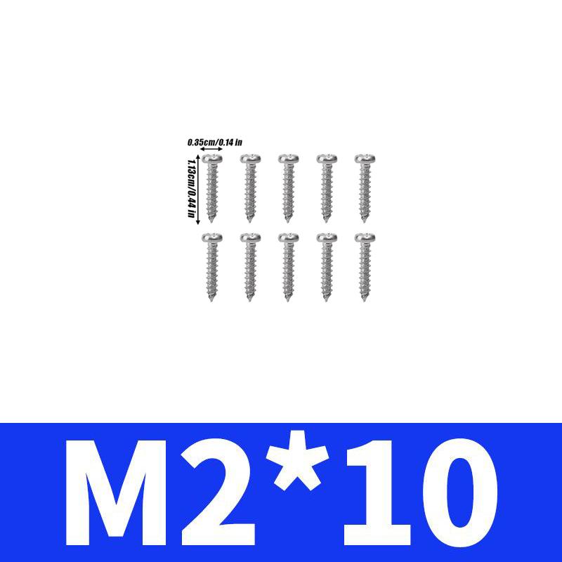 100/10pcs Round Head Self-Tapping Screw Phillips Recessed Truss Head Screws Stainless Steel Mushroom Screw Woodworking Fasteners 10PCS
100/10pcs Round Head Self-Tapping Screw Phillips Recessed Truss Head Screws Stainless Steel Mushroom Screw Woodworking Fasteners 10PCS