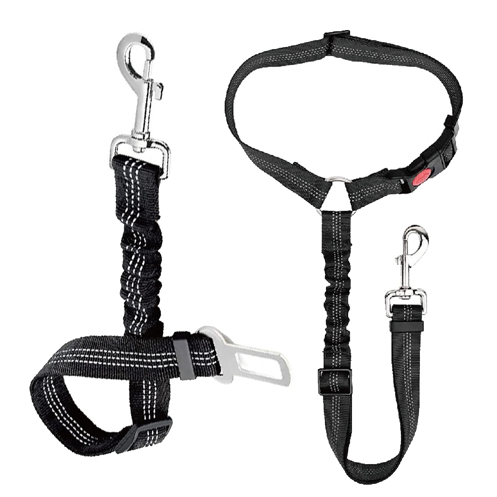 DanYun Защитный ремень для собак в машине, поводок для питомца, защитный ремень для кошек, поводок для машины, нейлоновый светоотражающий материал, предотвращает выпрыгивание собак из машины
DanYun Защитный ремень для собак в машине, поводок для питомца, защитный ремень для кошек, поводок для машины, нейлоновый светоотражающий материал, предотвращает выпрыгивание собак из машины