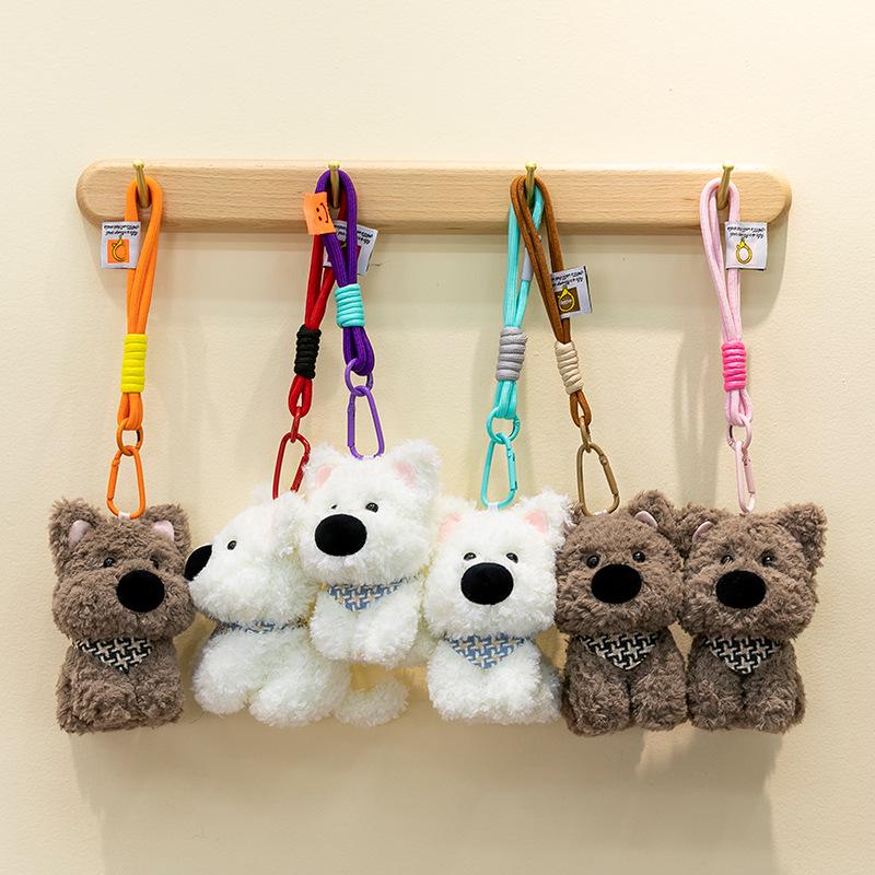 Adorable West Highland Terrier Plush Pendant Keychain - Scruffy Puppy Bag Charm Gift for Girls White (Random Strap Color)
Adorable West Highland Terrier Plush Pendant Keychain - Scruffy Puppy Bag Charm Gift for Girls White (Random Strap Color)