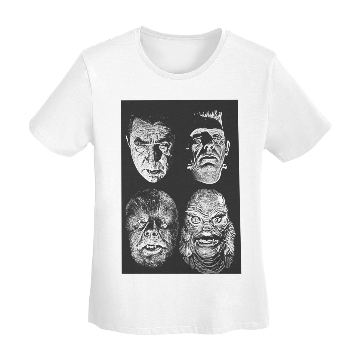 Universal Studios Monstersdracula WolfUnisex Frankenstein TShirt Women T Shirts Crew Neck Streetwear Summer Tees Streetwear S
Universal Studios Monstersdracula WolfUnisex Frankenstein TShirt Women T Shirts Crew Neck Streetwear Summer Tees Streetwear S