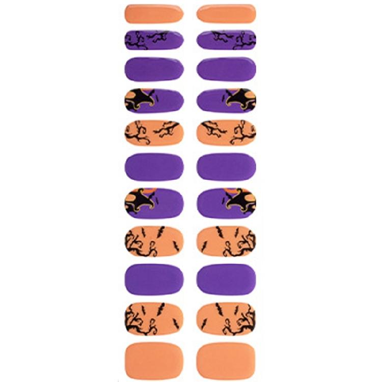 Halloween Full Nail Strips Full Nail Wraps Luminous Halloween Nails Stickers Gel Nail Strips Nails Art Decoration
Halloween Full Nail Strips Full Nail Wraps Luminous Halloween Nails Stickers Gel Nail Strips Nails Art Decoration