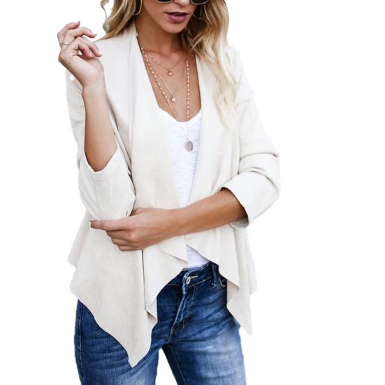 Жіноча Модна Осінньо-Зимова Однотонна Куртка-Пальто з Комірцем-Лацканами та Довгим Рукавом S
Жіноча Модна Осінньо-Зимова Однотонна Куртка-Пальто з Комірцем-Лацканами та Довгим Рукавом S