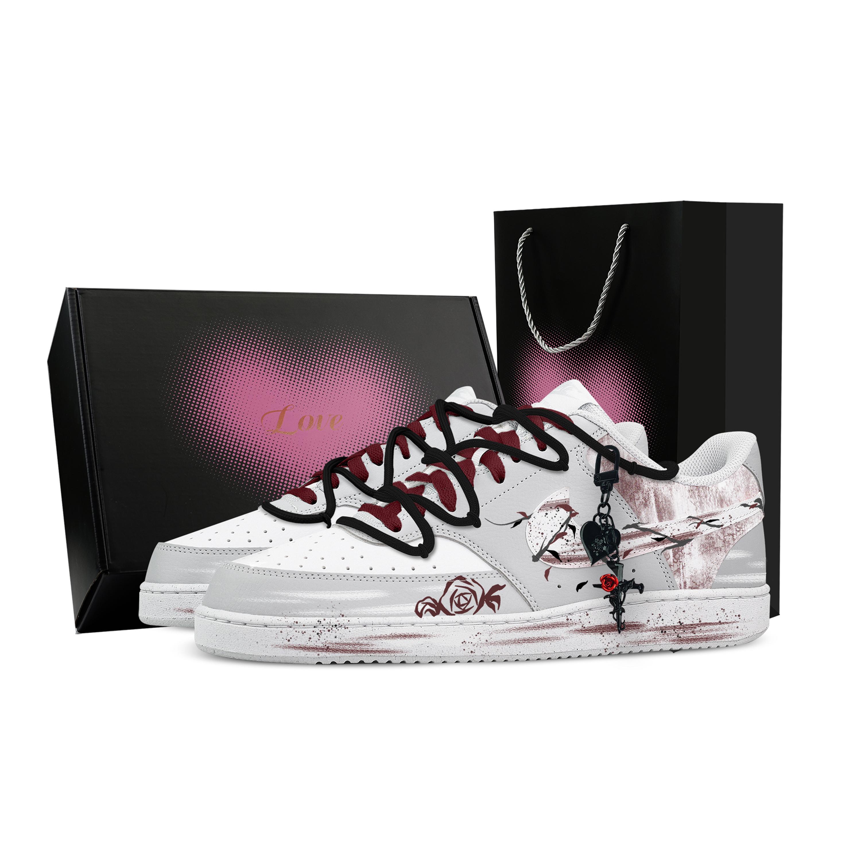 Nike Court Vision Whisper, Heart Box Abrasion Resistant Low top Skateboard Shoes Men s White Gray Red HM9862-002(Team529--) 40
Nike Court Vision Whisper, Heart Box Abrasion Resistant Low top Skateboard Shoes Men s White Gray Red HM9862-002(Team529--) 40