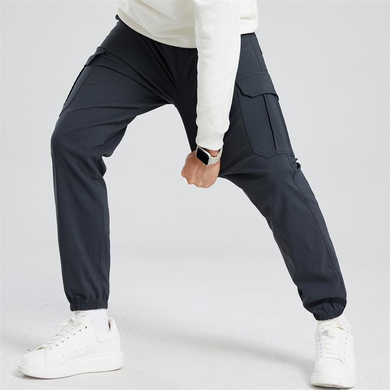 Men s Casual Cargo Jogger Pants with Elastic Cuffs, Slim Fit Workwear Trousers in Dark Grey & Khaki L
Men s Casual Cargo Jogger Pants with Elastic Cuffs, Slim Fit Workwear Trousers in Dark Grey & Khaki L