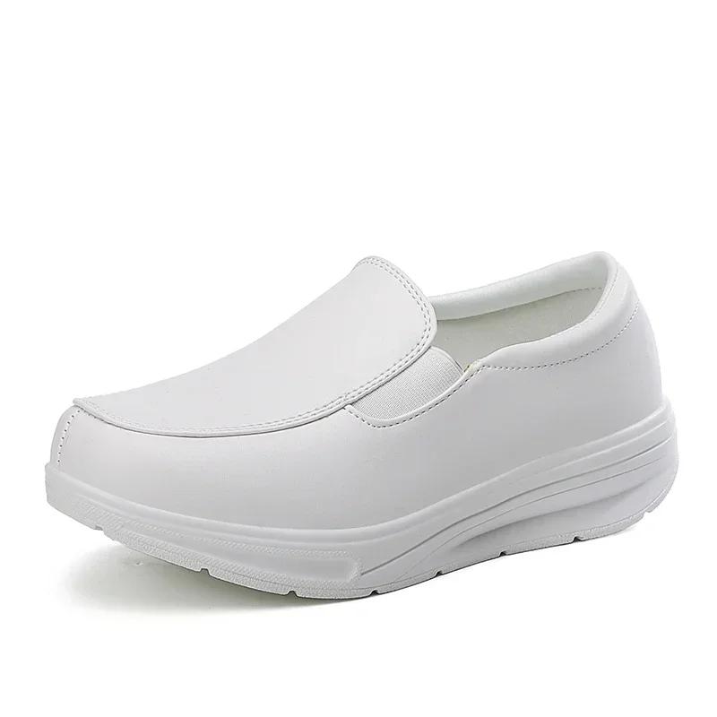 Height Increase Soft Comfortable Nurse Shoes Women Profession Waterproof Flatform Casual Sneaker Ladies Plattorm Walking Shoes 41 білий
Height Increase Soft Comfortable Nurse Shoes Women Profession Waterproof Flatform Casual Sneaker Ladies Plattorm Walking Shoes 41 білий